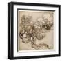 Goose Girl-Arthur Rackham-Framed Art Print