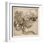 Goose Girl-Arthur Rackham-Framed Art Print