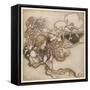 Goose Girl-Arthur Rackham-Framed Stretched Canvas