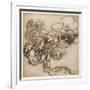 Goose Girl-Arthur Rackham-Framed Art Print