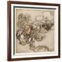 Goose Girl-Arthur Rackham-Framed Art Print