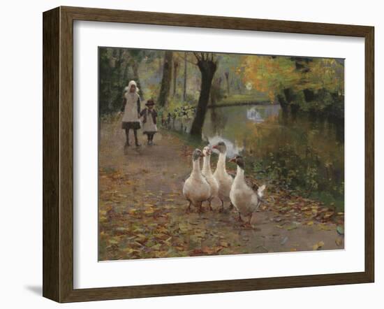 Goose Girls, 1885-Sir John Lavery-Framed Giclee Print