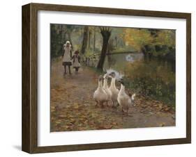 Goose Girls, 1885-Sir John Lavery-Framed Giclee Print