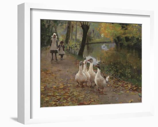 Goose Girls, 1885-Sir John Lavery-Framed Giclee Print