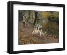 Goose Girls, 1885-Sir John Lavery-Framed Premium Giclee Print