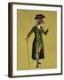 Goose in Green Regency Coat-Fab Funky-Framed Art Print