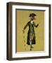 Goose in Green Regency Coat-Fab Funky-Framed Art Print