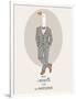 Goose in Pin Suit-Olga Angellos-Framed Premium Giclee Print