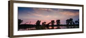 Goose Lake Prairie Sunset-Steve Gadomski-Framed Photographic Print