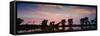 Goose Lake Prairie Sunset-Steve Gadomski-Framed Stretched Canvas