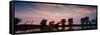 Goose Lake Prairie Sunset-Steve Gadomski-Framed Stretched Canvas