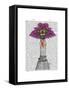 Goose Mardi Gras Headdress-Fab Funky-Framed Stretched Canvas