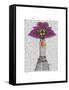 Goose Mardi Gras Headdress-Fab Funky-Framed Stretched Canvas