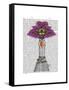 Goose Mardi Gras Headdress-Fab Funky-Framed Stretched Canvas