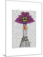 Goose Mardi Gras Headdress-Fab Funky-Mounted Art Print