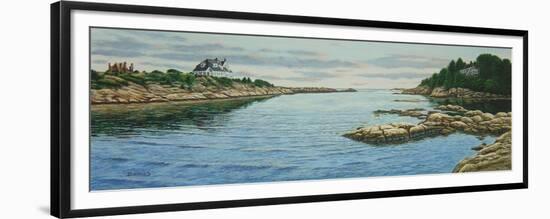 Goose Neck Cove-Bruce Dumas-Framed Premium Giclee Print