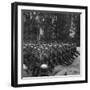 Goose-Stepping German Troops in a Victory Parade Through Warsaw, Poland. Sept. 1939-null-Framed Photo