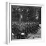 Goose-Stepping German Troops in a Victory Parade Through Warsaw, Poland. Sept. 1939-null-Framed Photo