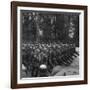 Goose-Stepping German Troops in a Victory Parade Through Warsaw, Poland. Sept. 1939-null-Framed Photo