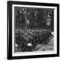 Goose-Stepping German Troops in a Victory Parade Through Warsaw, Poland. Sept. 1939-null-Framed Photo