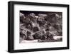 Gooseberry Badlands Wyoming BW-Steve Gadomski-Framed Photographic Print