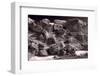 Gooseberry Badlands Wyoming BW-Steve Gadomski-Framed Photographic Print