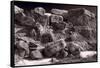 Gooseberry Badlands Wyoming BW-Steve Gadomski-Framed Stretched Canvas