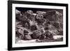 Gooseberry Badlands Wyoming BW-Steve Gadomski-Framed Photographic Print