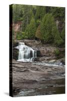 Gooseberry Lower Falls-johnsroad7-Stretched Canvas