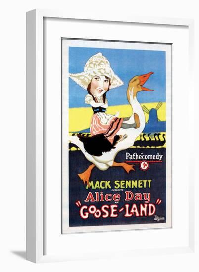 Gooseland - 1926-null-Framed Giclee Print