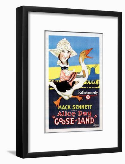 Gooseland - 1926-null-Framed Giclee Print