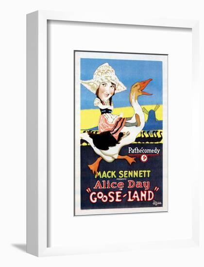 Gooseland - 1926-null-Framed Giclee Print