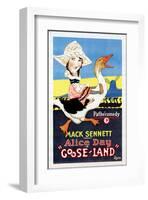 Gooseland - 1926-null-Framed Giclee Print