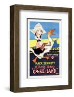 Gooseland - 1926-null-Framed Giclee Print