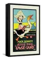 Gooseland or Goosland-Mack Sennett-Framed Stretched Canvas