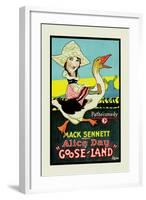 Gooseland or Goosland-Mack Sennett-Framed Art Print