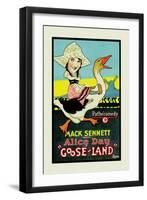 Gooseland or Goosland-Mack Sennett-Framed Art Print