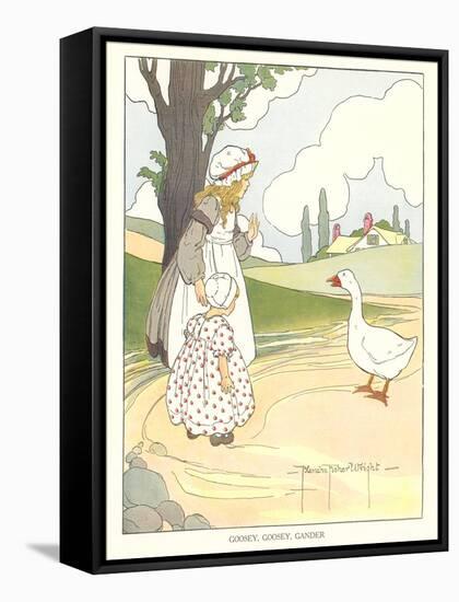 Goosey, Goosey Gander-null-Framed Stretched Canvas