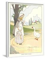 Goosey, Goosey Gander-null-Framed Art Print