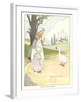Goosey, Goosey Gander-null-Framed Art Print