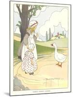 Goosey, Goosey Gander-null-Mounted Art Print