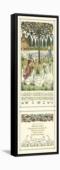 Goosey, Goosey Gander-Francis Bedford-Framed Stretched Canvas