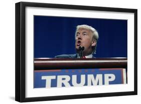 GOP 2016 Congress and Trump-Lm Otero-Framed Photographic Print