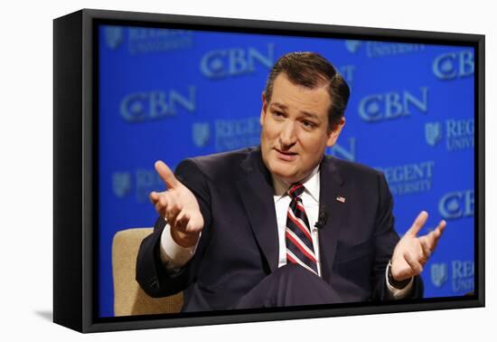 GOP 2016 Cruz-Steve Helber-Framed Stretched Canvas