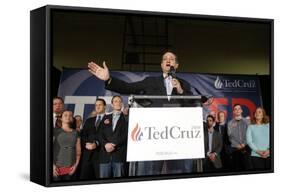 GOP 2016 Cruz-John Locher-Framed Stretched Canvas