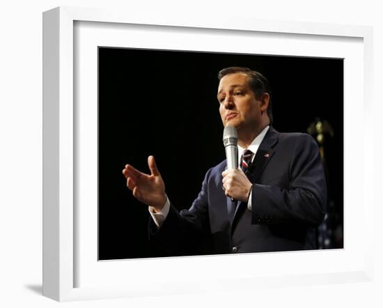 GOP 2016 Cruz-Steve Helber-Framed Photographic Print