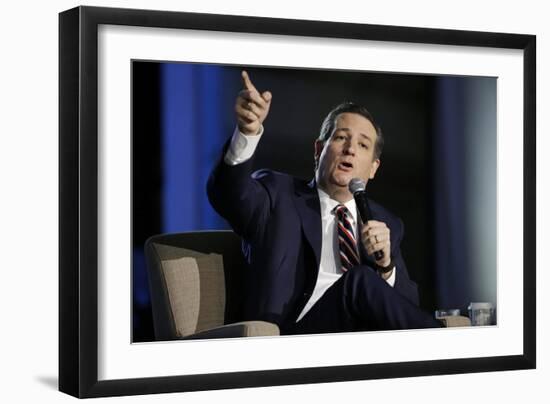 GOP 2016 Cruz-Mark Humphrey-Framed Photographic Print