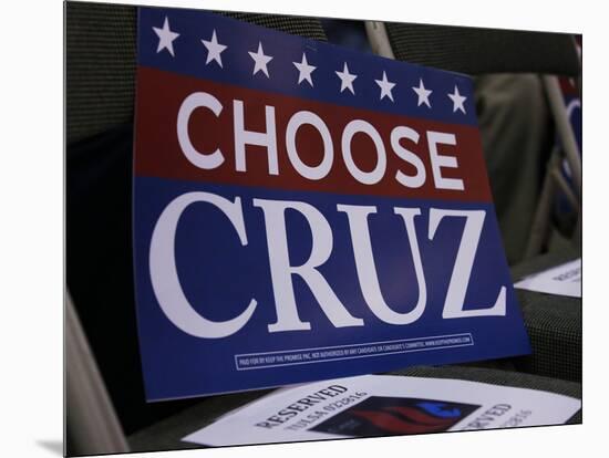 GOP 2016 Cruz-Sue Ogrocki-Mounted Photographic Print