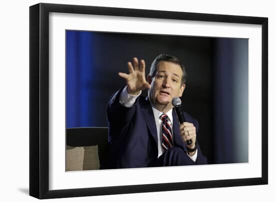 GOP 2016 Cruz-Mark Humphrey-Framed Photographic Print