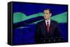 GOP 2016 Debate-David J Phillip-Framed Stretched Canvas